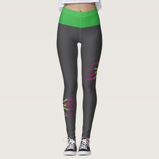 Zombie Attack! Zombie Ripped Leggings (Vorderseite)