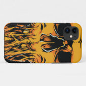Zombie auf meinem iPhone 5 Case Sleeve geschmolzen (Rückseite (Horizontal))