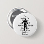 Zombie aufgeregt button (Vorne & Hinten)