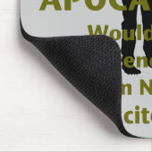 Zombie aufgeregt mousepad (Ecke)