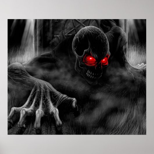 Zombie aus dem toten Poster (Vorne)