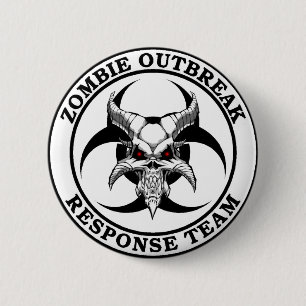 Zombie-Ausbruch-Biogefährdung-Dämon Button