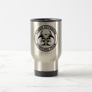 Zombie-Ausbruch-Biogefährdung-Dämon Reisebecher