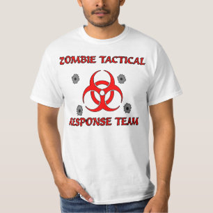 Zombie-Ausbruch-taktische Warteteam-T-Shirts T-Shirt