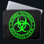 Zombie-Ausbruch-Warteteam-Neon-Grün Laptopschutzhülle<br><div class="desc">Zombie-Ausbruch-Warteteam-Neon-Grün</div>