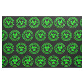 Zombie-Ausbruch-Warteteam-Neon-Grün Stoff (Fat Quarter (45,7 x 55,9 cm))