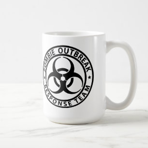 Zombie-Ausbruch-Warteteam-Überlebens-Tasse Kaffeetasse