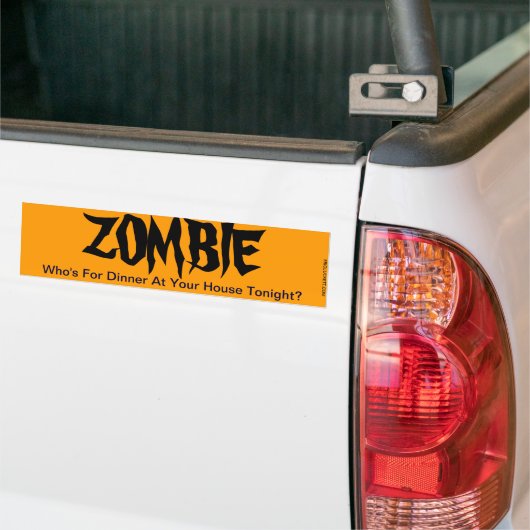 ZOMBIE AUTOAUFKLEBER (Auf Lkw)