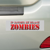 Zombie Autoaufkleber (Auf Auto)