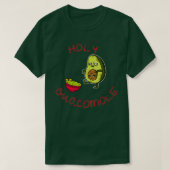 Zombie avocado Holy Guacamole T-Shirt (Design vorne)