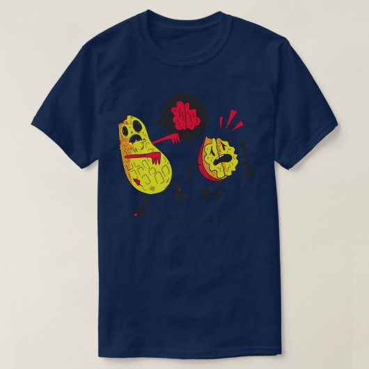 Zombie avocados Walking T-Shirt (Design vorne)