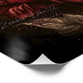 Zombie Babe 02 Poster (Ecke)