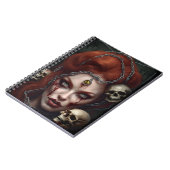 Zombie Babe 03 Notizblock (Linke Seite)