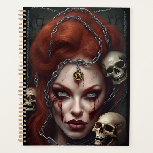 Zombie Babe 03 Planer (Vorderseite)