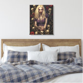 Zombie Babe 05 Leinwanddruck (Insitu (Schlafzimmer))
