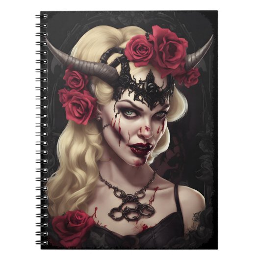 Zombie Babe 06 Notizblock (Vorderseite)