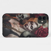 Zombie Babe 07 Case-Mate iPhone Hülle (Rückseite (Horizontal))