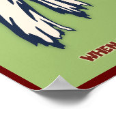 Zombie - Bacon Poster (Ecke)