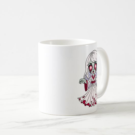 Zombie Banshee Kaffeetasse (VorderseiteRechts)