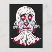 Zombie Banshee Postkarte (Vorderseite)