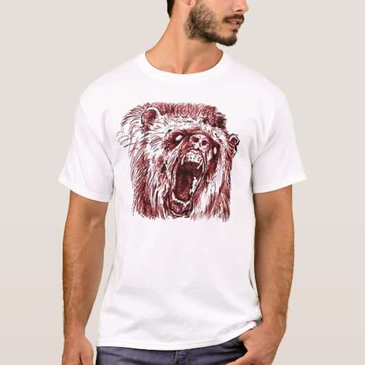 Zombie-Bär! T-Shirt (Vorderseite)