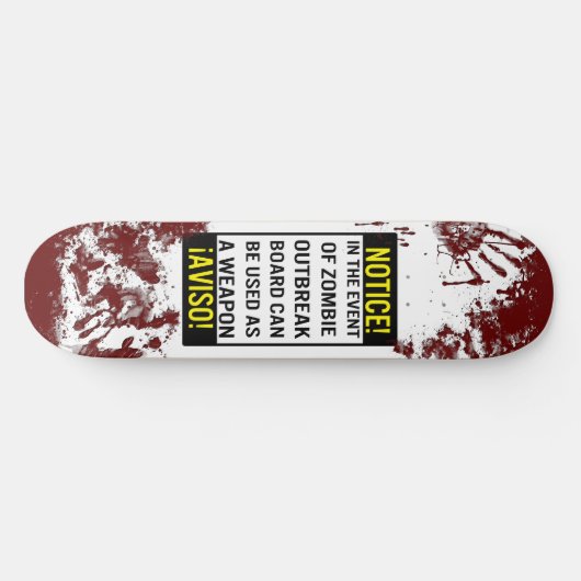 Zombie Basher Skateboard (Horizontal)