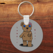 Zombie Bear Schlüsselkette Schlüsselanhänger (Vorderseite)