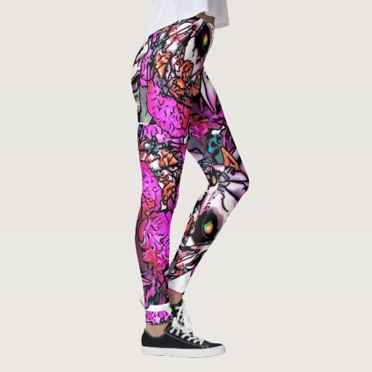 Zombie beautiful3 leggings (Rechts)