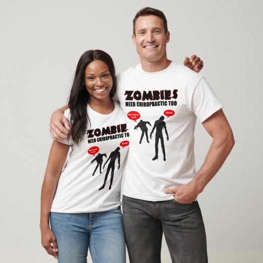 Zombie-Bedarfs-Chiropraktik auch T-Shirt (Unisex)
