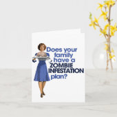 Zombie-Befall-Plan Karte (Gelbe Blume)