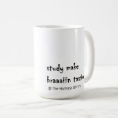 Zombie-Bibliothekar-Tasse Kaffeetasse (VorderseiteRechts)