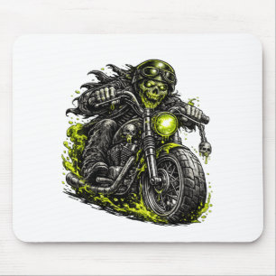 Zombie-Biker-Motorrad Mousepad