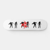 Zombie Bio-Hazard-Skateboard Skateboard (Horizontal)