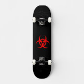 Zombie Bio-Hazard-Skateboard Skateboard (Vorderseite)