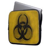 Zombie-Biogefährdung-Laptop-Hülse Laptopschutzhülle (Vorderseite Links)