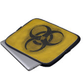 Zombie-Biogefährdung-Laptop-Hülse Laptopschutzhülle (Vorne Knopf)