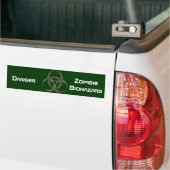 Zombie-Biogefährdung-Symbol Autoaufkleber (Auf Lkw)