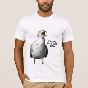 Zombie Bird Will, dein Gehirn zu überprüfen T-Shirt