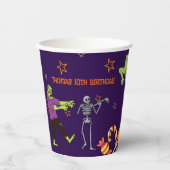 Zombie Birthday Kids Party Pappbecher (Vorderseite)