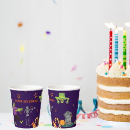 Zombie Birthday Kids Party Pappbecher