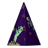 Zombie Birthday Kids Party Partyhütchen (Rückseite)