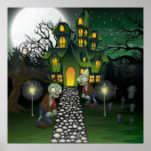 Zombie Birthday Kids Poster (Vorne)