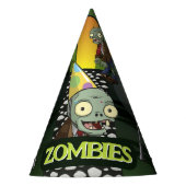 Zombie Birthday Party Boy Monster Halloween Partyhütchen (Vorderseite)