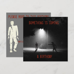 ZOMBIE BIRTHDAY PARTY EINLADUNG DURCH Jetpackcorps