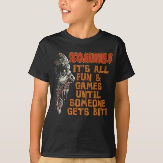 Zombie-Biss T-Shirt (Vorderseite)