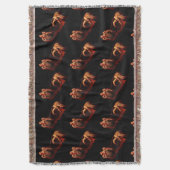 Zombie Blanket Gory Halloween-Deckendekor Decke (Vorderseite Vertikal)