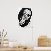 Zombie Boy Portrait Poster (Küche)