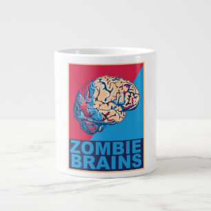 Zombie Brain Jumbo-Tasse