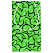 Zombie Brain Kleine Geschenktüte (Rückseite)