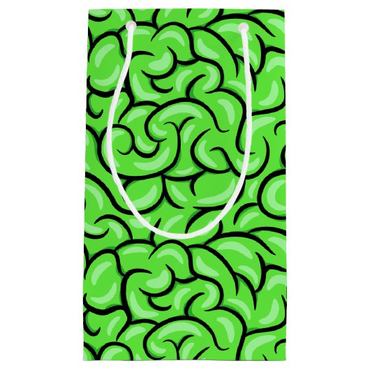 Zombie Brain Kleine Geschenktüte (Vorderseite)